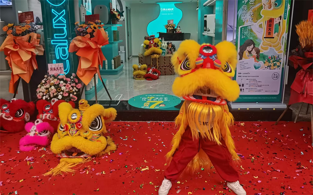 舞獅小(xiǎo)女孩亮相央視網，傢(jia)樂事點亮幸福生(sheng)活